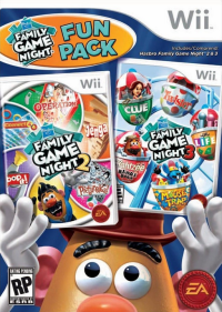 Hasbro Family Game Night Fun Pack Wii US box art